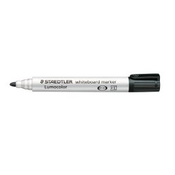 STAEDTLER Táblamarker, 2 mm, kúpos, STAEDTLER "Lumocolor(R) 351", fekete