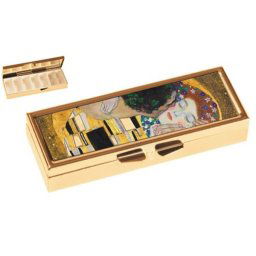Klimt gyógyszeres fémdoboz - The Kiss