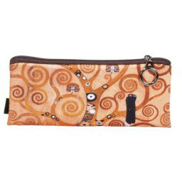 Klimt tolltartó / neszesszer - 19x9 cm - Életfa - textil