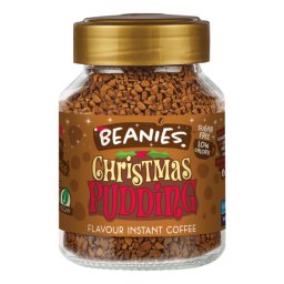 Beanies Angol karácsonyi puding ízű instant kávé 50 g