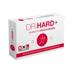 Dr. Hard+ - erős, étrend-kiegészítő kapszula férfiaknak (4db)