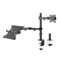 Asztali monitor tartó laptop karral 32" fekete ACT (AC8305)