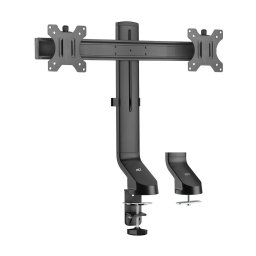 Asztali monitor tartó 2 karos 27" ergonómikus fekete ACT (AC8322)