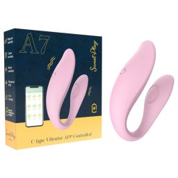 Sweet Play - App-vezérelt párvibrátor (pink)