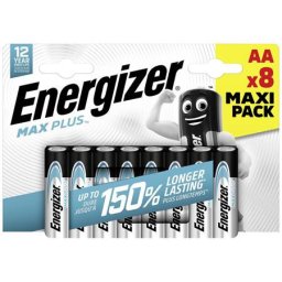 ENERGIZER Elem, AA ceruza, 8 db, ENERGIZER "Max Plus"