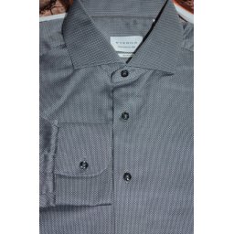 Eterna Meisterhaft 1863 slim fit szürke szőttes ing, 38