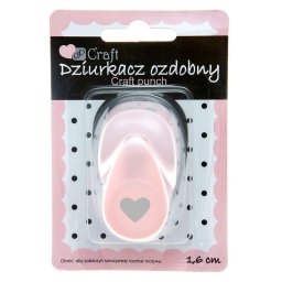 Formalyukasztó, 16mm, DP Craft, szív