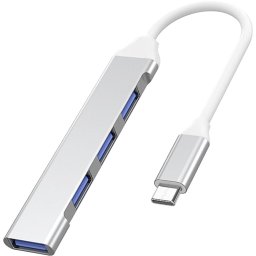 PremiumCord Hub USB-C USB 3.2A 3x USB 2.0 USB-re