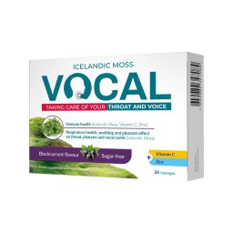 Vocal feketeribizli ízű szopogató tabletta 24x
