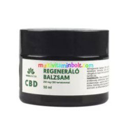 CBD regeneráló balzsam 50 ml, érzékeny bőrre, víz mentes, tartósító szer,- és alkoholmentes formula - HerbaDoctor