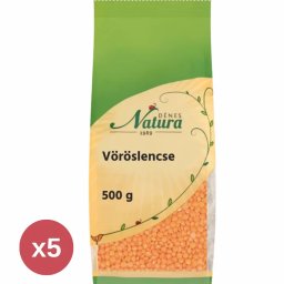 Dénes Natura Vöröslencse 5X500 g