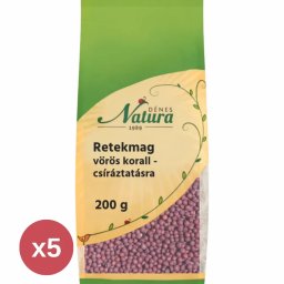 Dénes Natura Retekmag vörös korall csíráztatásra 5X200 g