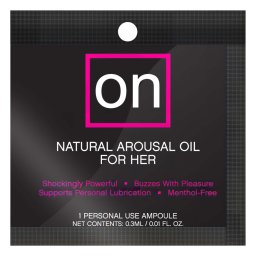 Sensuva ON Arousal Oil - intim olaj nőknek (0,5 ml)