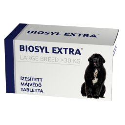 Biosyl Extra Large Breed ízesített májvédő tabletta 30db
