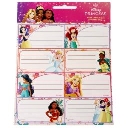Disney Hercegnők Spring füzetcímke 16 darabos