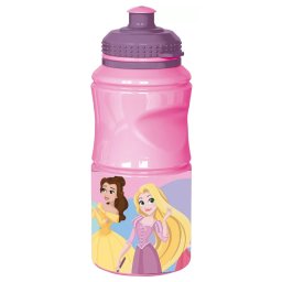 Hercegnők műanyag kulacs, sportpalack 380 ml Nr 02