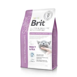 Brit GF Veterinary Diets CAT Ultra-Hypoallergenic gyógytáp macskáknak 5kg