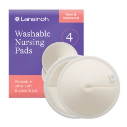 Lansinoh mosható melltartóbetét 4 db-os, mosózsákkal - ÚJ
