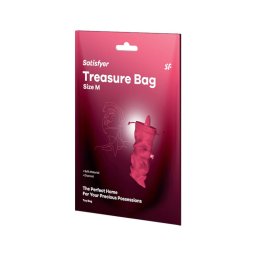 Satisfyer Treasure Bag M - diszkrét szexjáték tároló táska (pink)