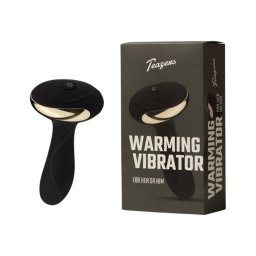 Teazers - fűthető anál vibrátor és prosztata masszírozó (fekete)