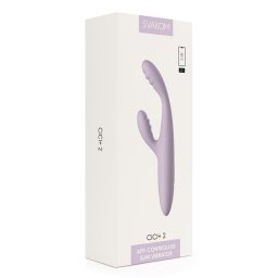 Svakom - Cici+ 2, okos G-pont vibrátor melegítő funkcióval (halványlila) (APP-os)