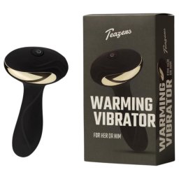 Teazers – fűthető anális vibrátor és prosztata stimulátor (fekete)
