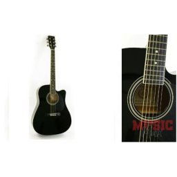 JOHNSON JAG-6200 C BLACK western gitár
