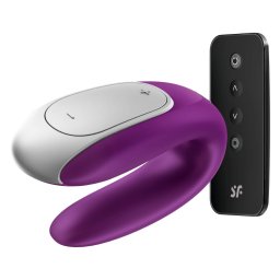 Satisfyer Double Fun - okos, vízálló, rádiós párvibrátor