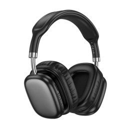 HOCO W52 bluetooth fejhallgató SZTEREO (v5.4, TF kártyaolvasó, 3.5mm jack aljzat) FEKETE