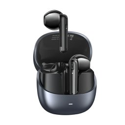 USAMS ECHO E03 bluetooth fülhallgató SZTEREO (v5.3, TWS, mikrofon + töltőtok) SÖTÉTSZÜRKE