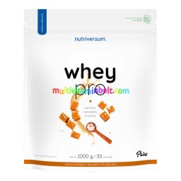 Whey PRO - 1000 g - sós karamell - Nutriversum