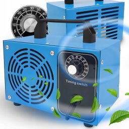 Erős Hordozható fertőtlenítő ózongenerátor, 140 W, 60 g/H
