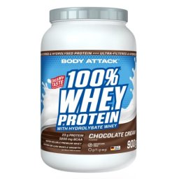Body Attack 100% Whey Protein 900 g