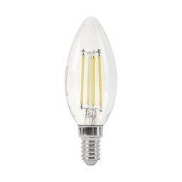 Optonica filament E14 C35 LED izzó 6W 730lm 2700K meleg fehér 360° 1412