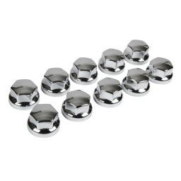 Kerékcsavar kupat szett 32/33mm (busz, kamion), 10db króm, Lampa 98061
