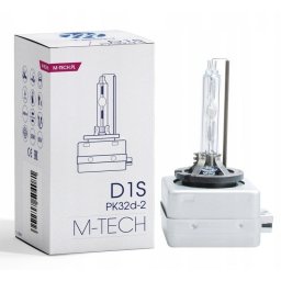 Xenon izzó 12V/35W D1S, 8000K (hideg kékes-fehér), 1db M-tech
