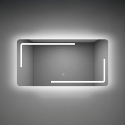 Ada 120 tükör led világítással 120x60 cm