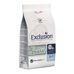 Exclusion Monoprotein Vet Diet Hypoallergenic Small Breed (10kg>) száraz kutyatáp - hidrolizált hal & kukorica keményítő 2 kg