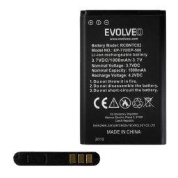 EVOLVEO akku 1000mAh LI-ION Evolveo EP-770 EasyPhone FP