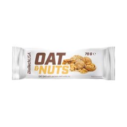 BioTechUsa Oat&Nuts szelet dióval és pekándióval 70g