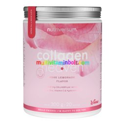Collagen Heaven - 300 g - rózsa-limonádé - Nutriversum