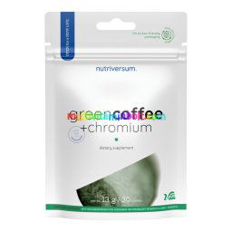 Green Coffee + Chromium - 30 tabletta - Nutriversum