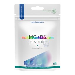 MG+B6 Organic - 60 tabletta - Nutriversum