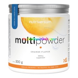 Multi Powder - 300 g - narancs - Nutriversum