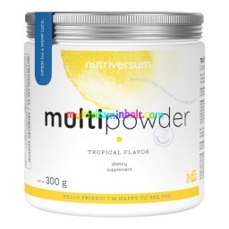 Multi Powder - 300 g - trópusi gyümölcs - Nutriversum