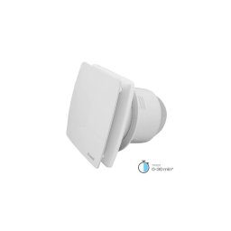 100mm Fürdőszobai Ventilátor 12W, 2200 RPM, Golyóscsapágyas Motor, Időzítő IPX4