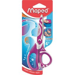 MAPED Olló, iskolai, 13 cm, MAPED "Zenoa Fit", vegyes színek