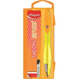 MAPED Körző, heggyel, MAPED "Study Neon", vegyes színek
