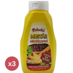 Paleolit mustár édesítőszerrel 3X480 g