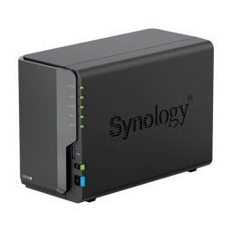 SYNOLOGY NAS 2 fiókos DS224+ Intel Celeron J4125 4x2GHz, 2GB DDR4, 2x1GbE, 2xUSB3.2Gen1
